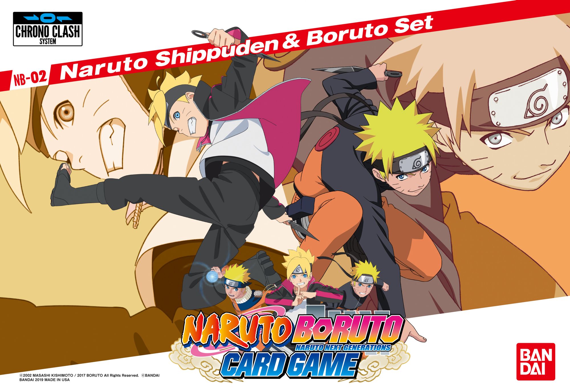 Naruto Boruto Card Game: Naruto Shippuden & Boruto Set box art