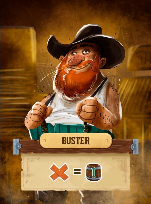 Coloma: Buster Promo Card box art
