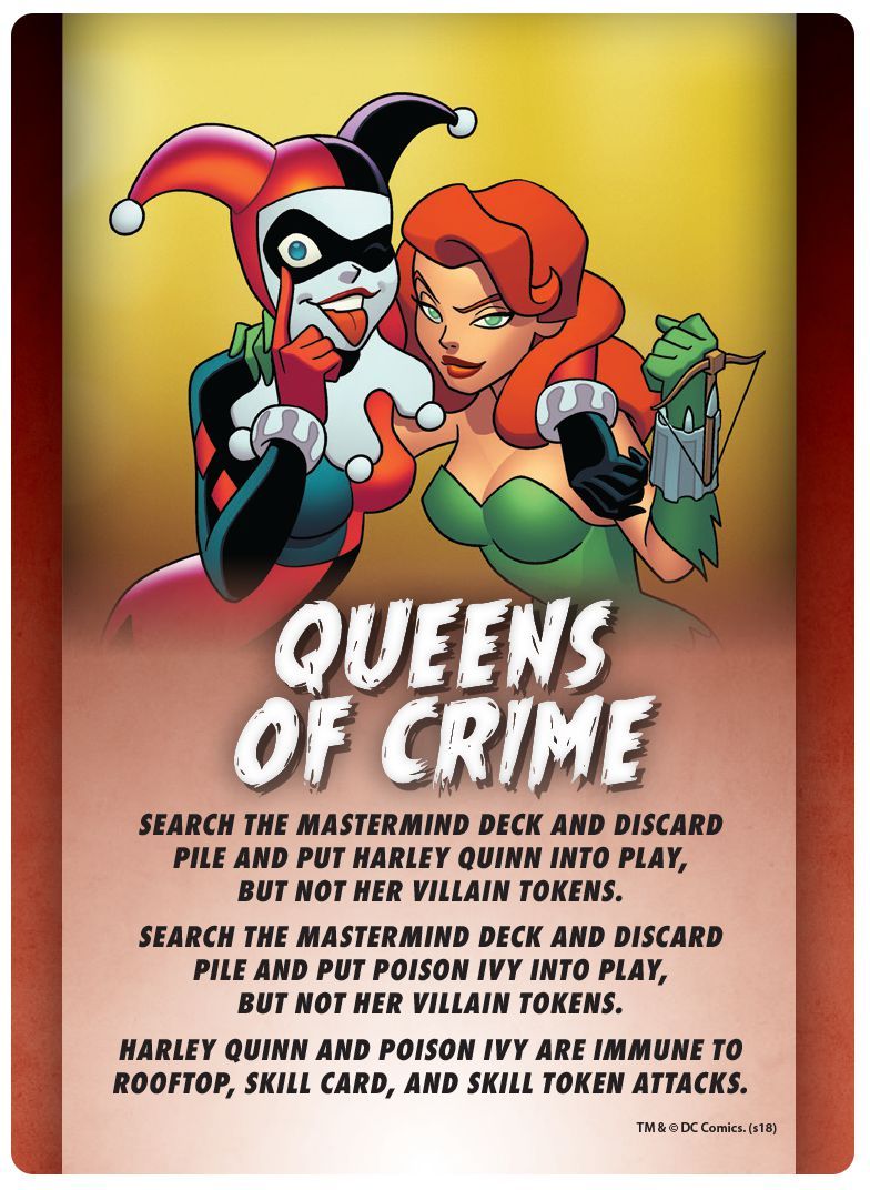 Batman: The Animated Series – Gotham City Under Siege: Queens of Crime Promo Card box art