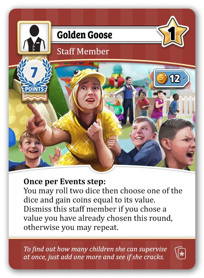 Unfair: Golden Goose Promo Card box art