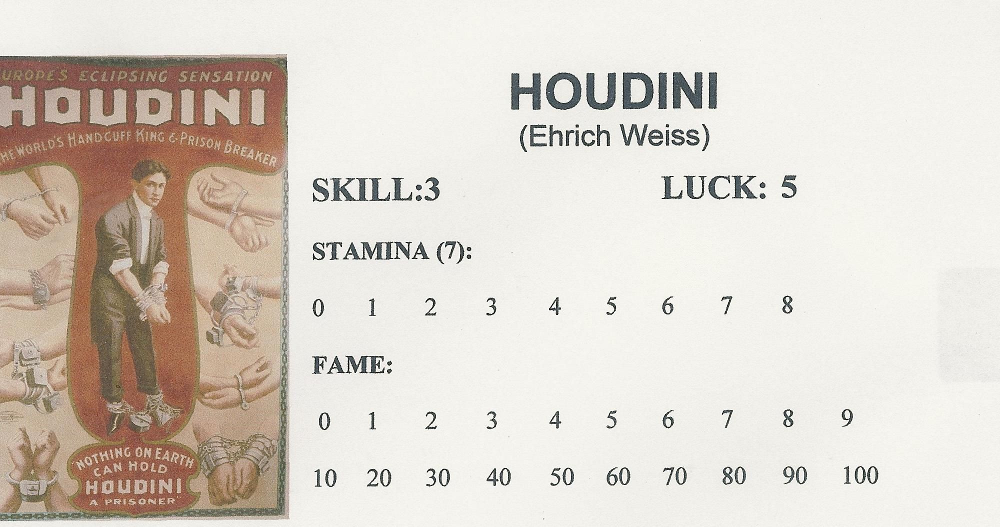 Coperta Houdini