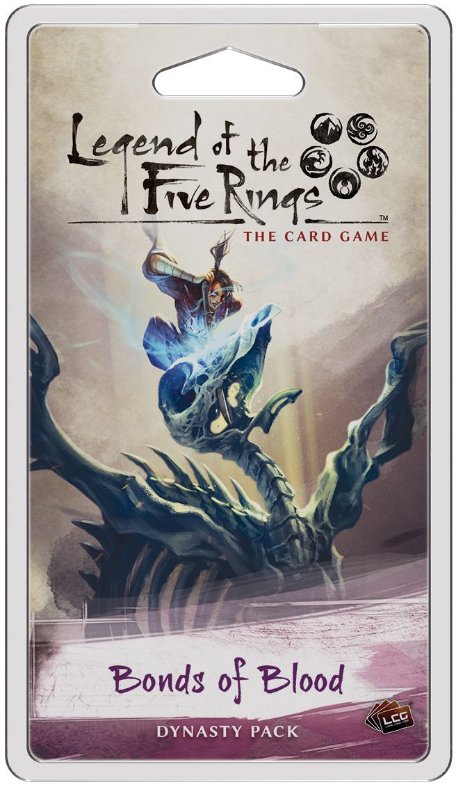 Legend of the Five Rings: The Card Game – Bonds of Blood box art