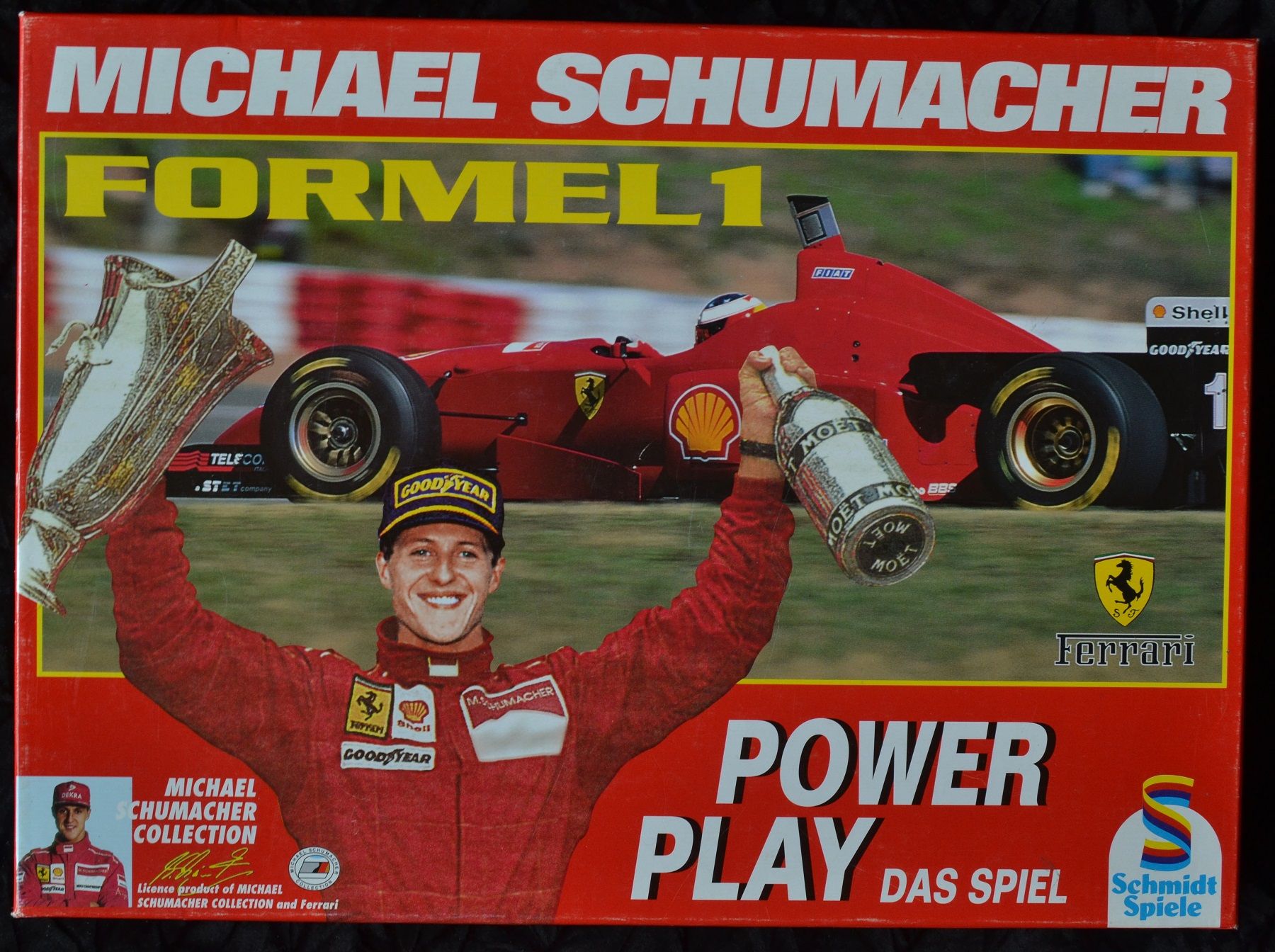 Michael Schumacher Formel 1 box art