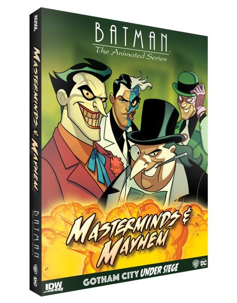 Batman: The Animated Series – Gotham City Under Siege: Masterminds & Mayhem box art