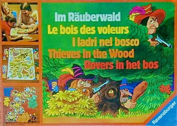 Coperta Thieves in the Wood