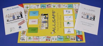 ALLSAFE: The Food Hygiene Board Game doboz