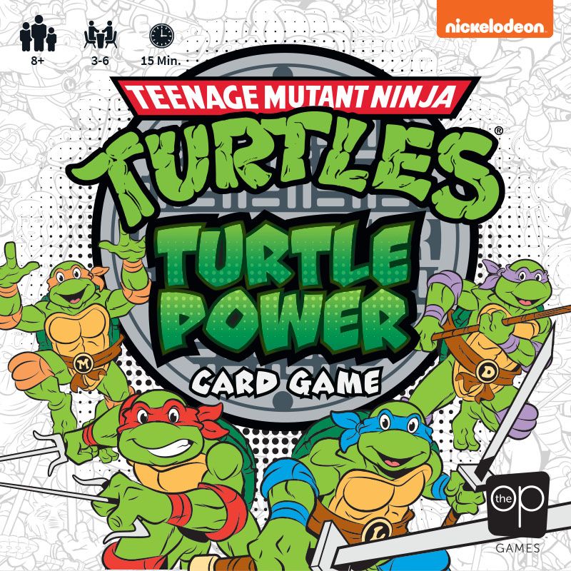Teenage Mutant Ninja Turtles: Turtle Power Card Game box art