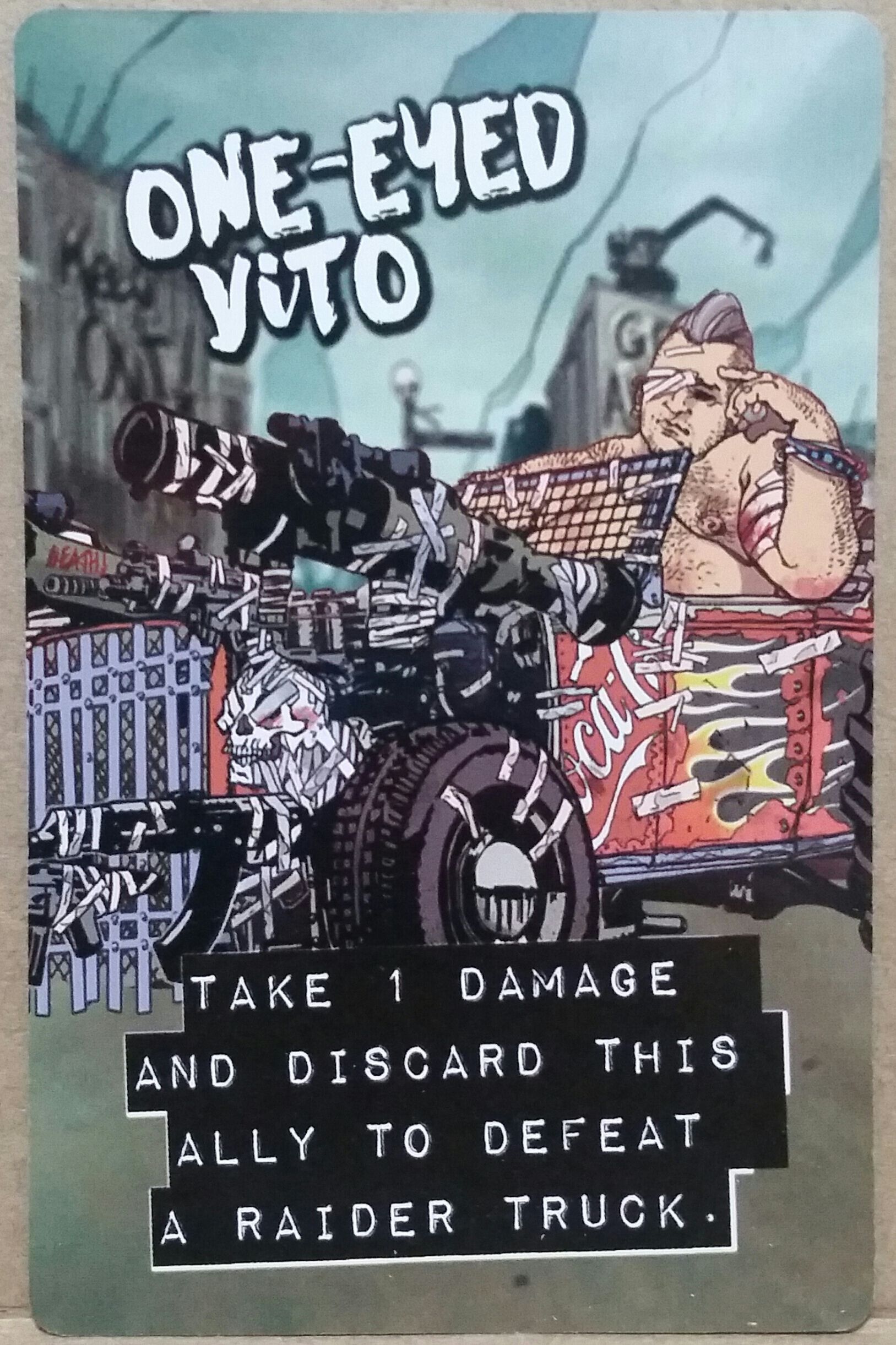 Wasteland Express Delivery Service: One-Eyed Vito doboz