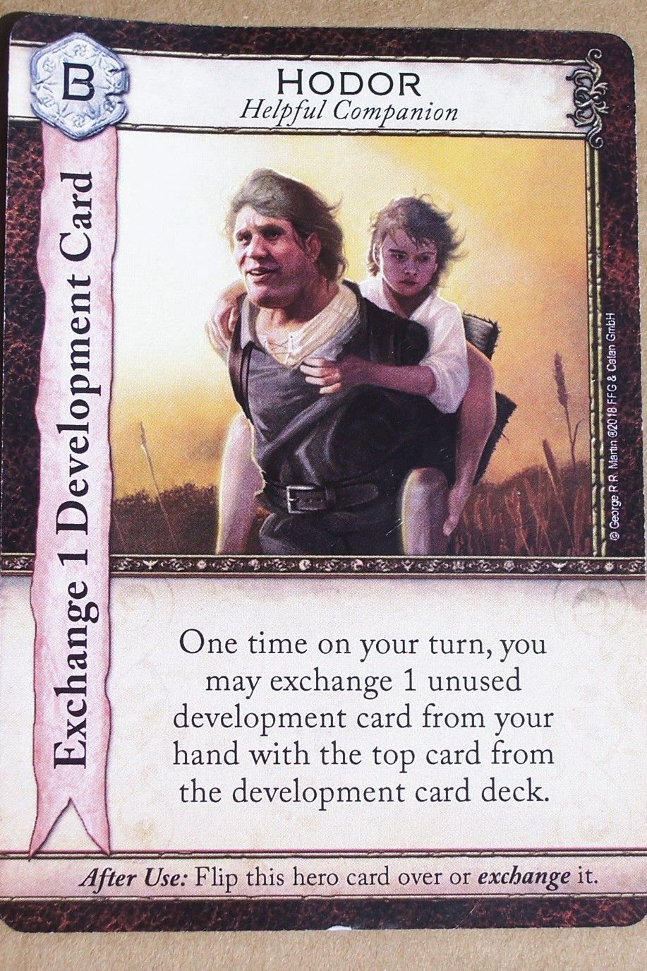 A Game of Thrones: Catan – Brotherhood of the Watch: Hodor Promo box art