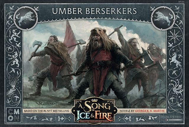 A Song of Ice & Fire: Tabletop Miniatures Game – Umber Berserkers doboz