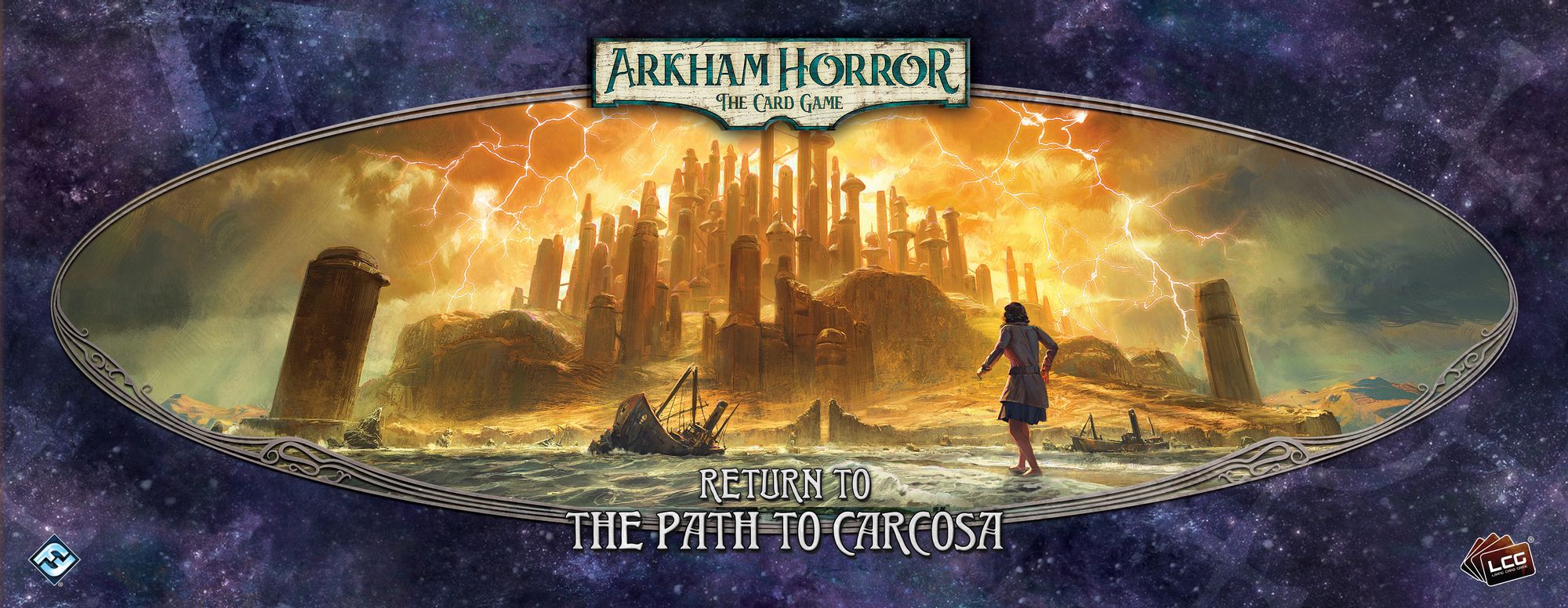 Arkham Horror: The Card Game – Return to the Path to Carcosa box art