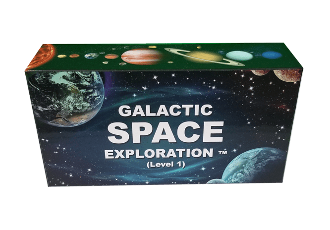 Galactic Space Exploration: The Ultimate Space Exploration Game! (Level 1) box art