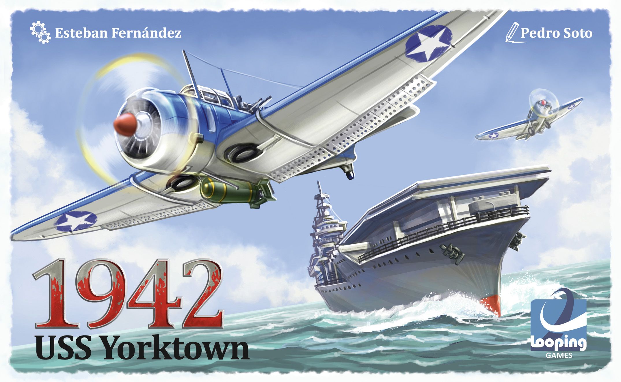 1942 USS Yorktown doboz