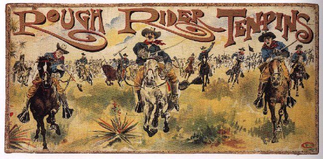 Coperta Rough Riders Ten-Pins