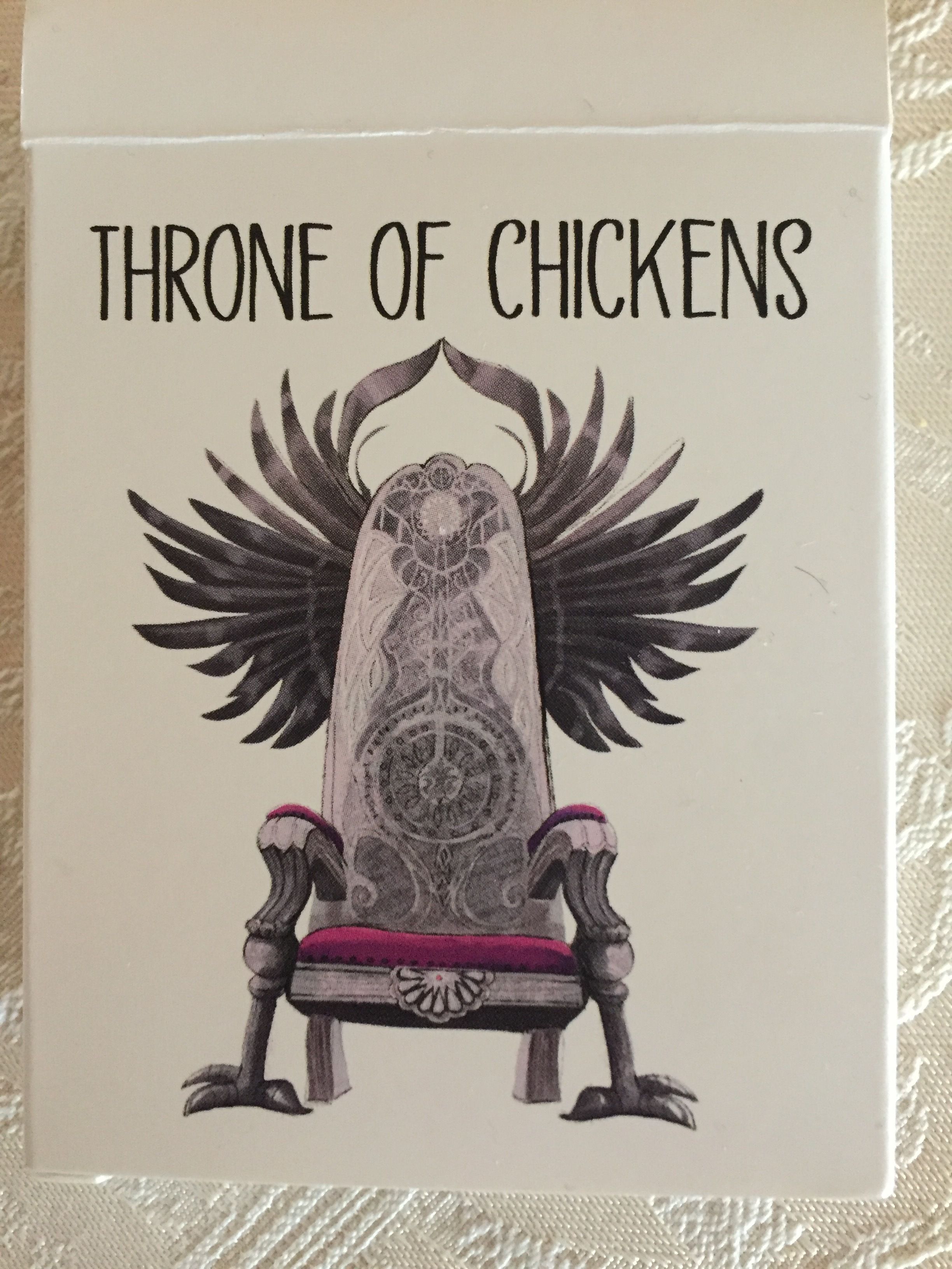 Throne of Chickens box art