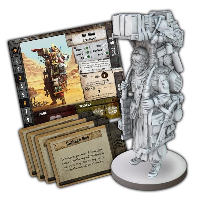 Coperta Waste Knights: Second Edition – Scavenger
