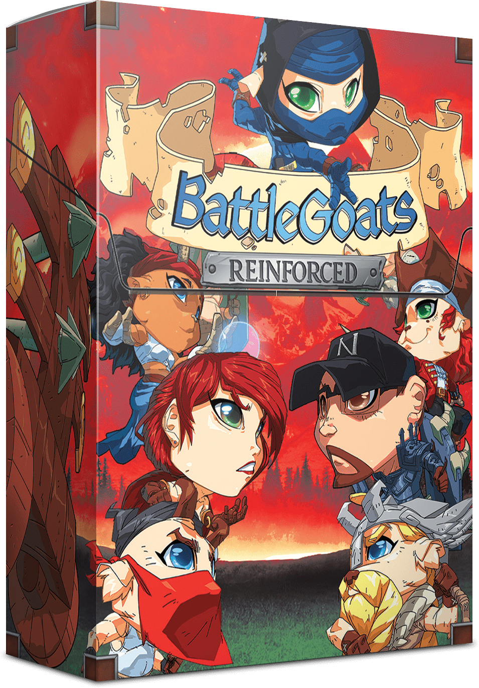 BattleGoats: Reinforced box art