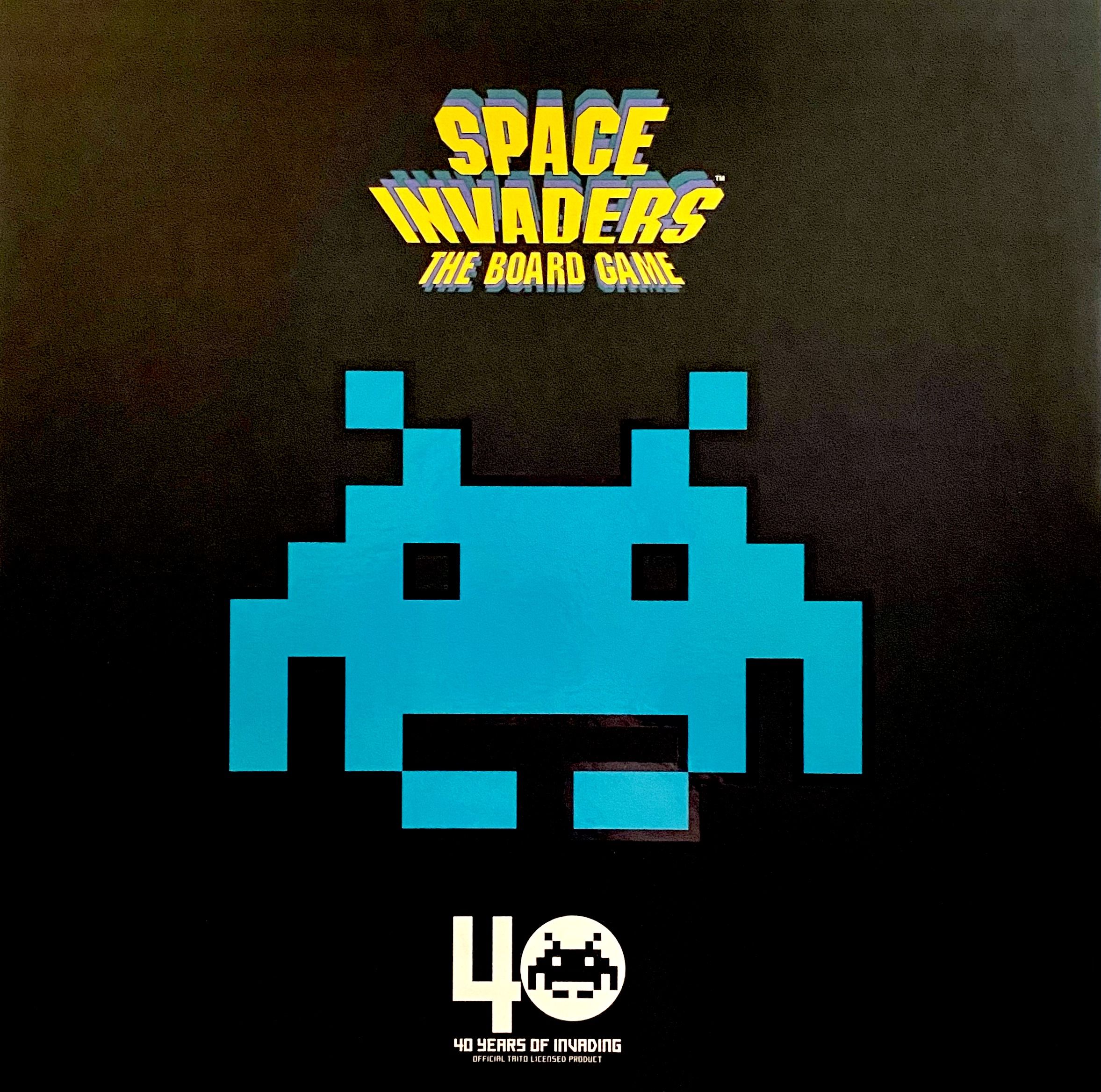 SPACE INVADERS: THE BOARD GAME box art