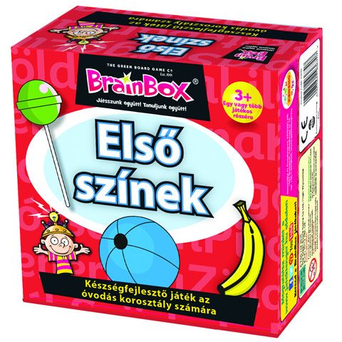 BrainBox: First Colours box art