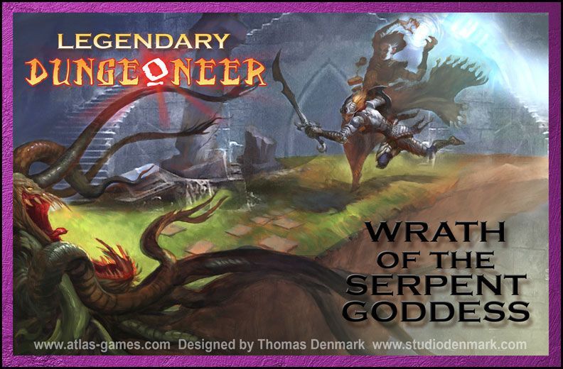 Legendary Dungeoneer: Wrath of the Serpent Goddess box art
