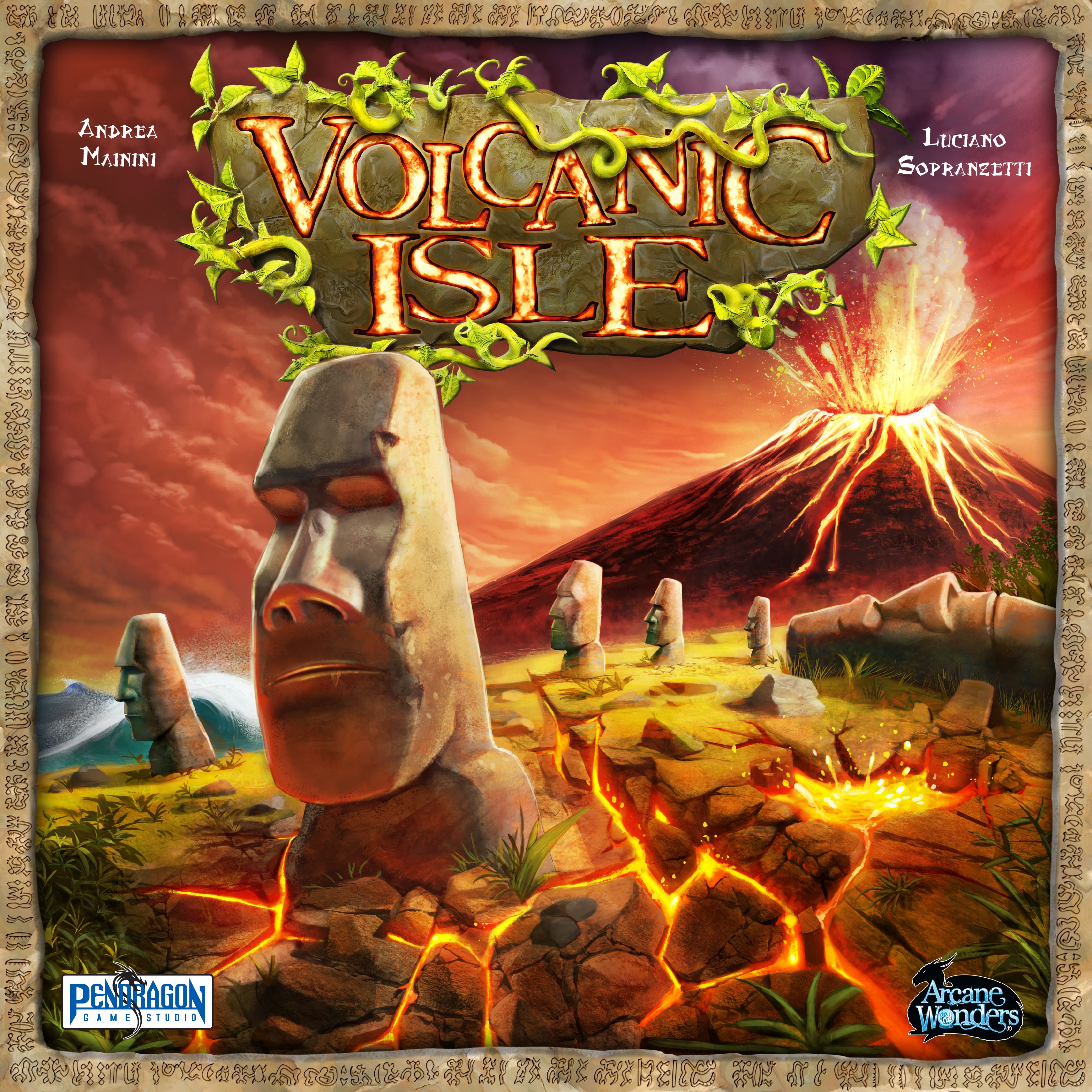 Volcanic Isle box art