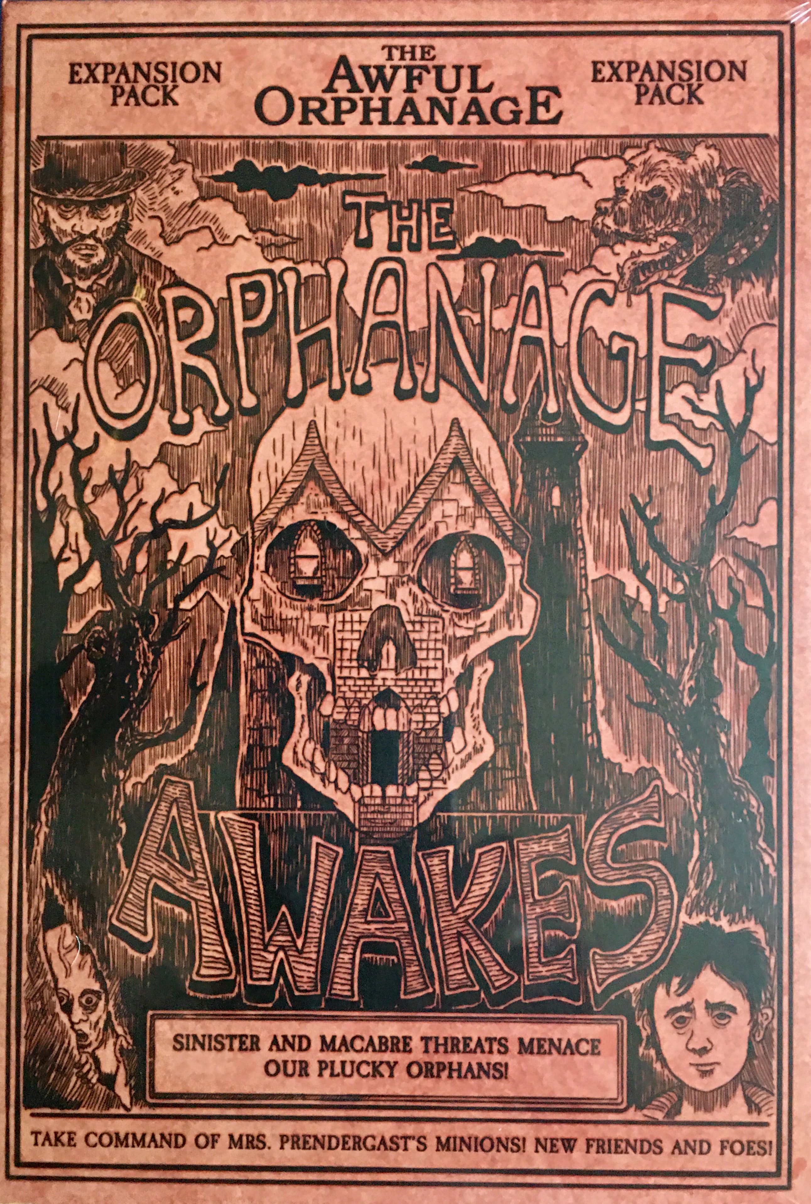 The Awful Orphanage: The Orphanage Awakes Expansion Pack box art