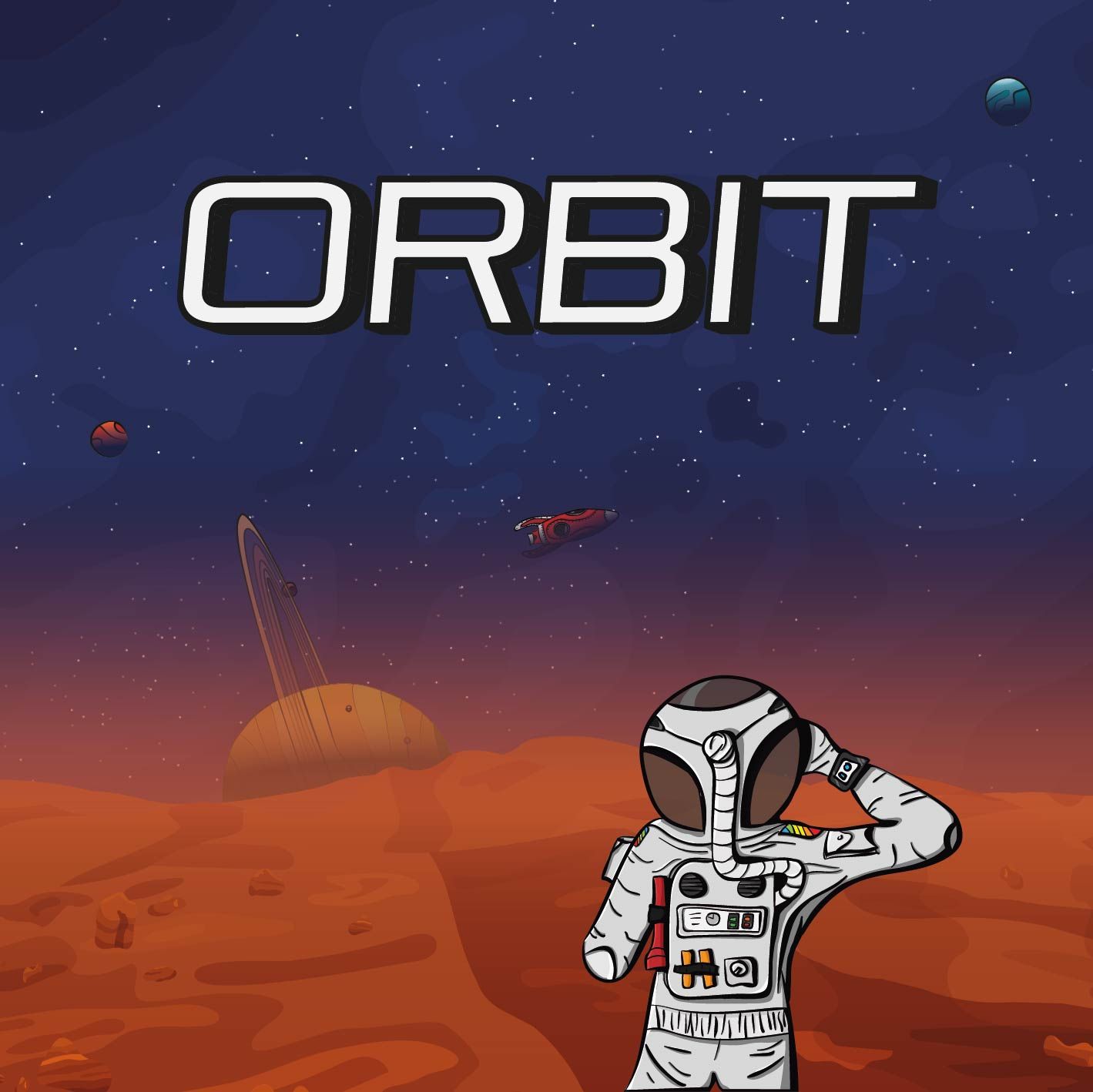 Orbit: The International Space Race box art