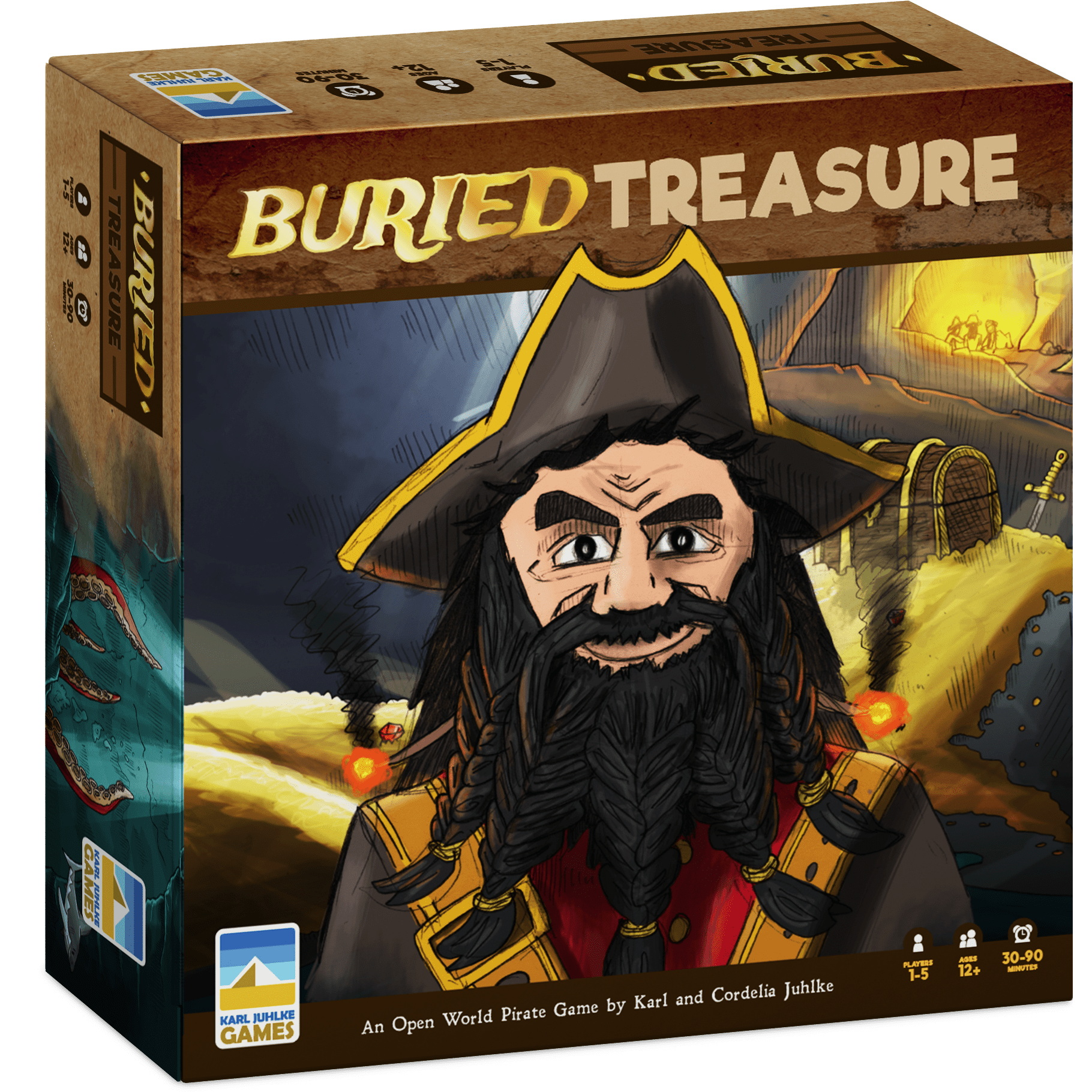 Coperta Buried Treasure: An Open World Pirate Game