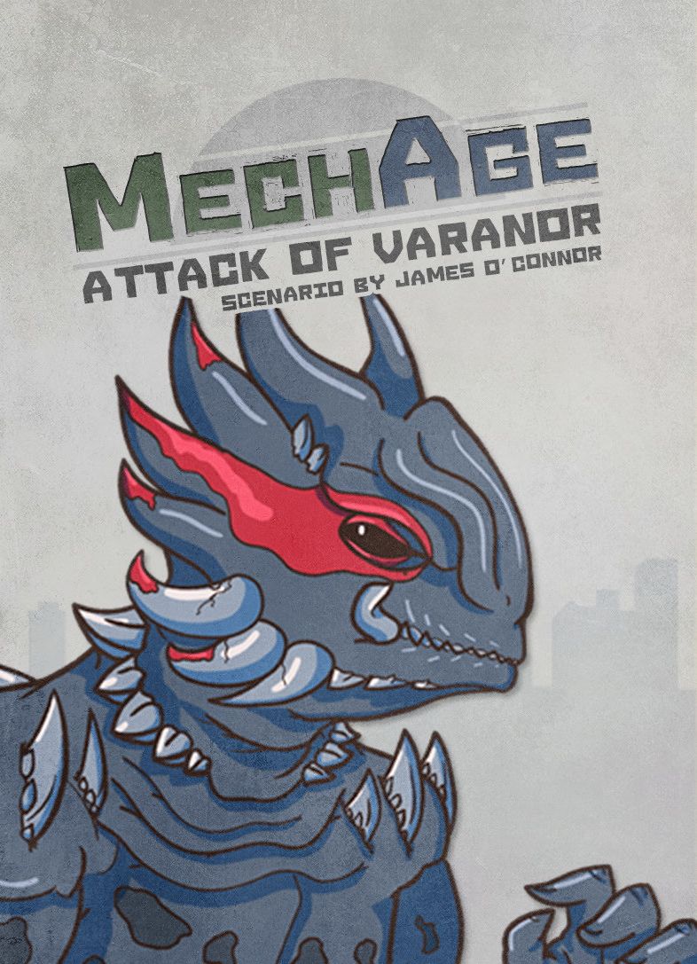 Coperta MechAge: Attack of Varanor