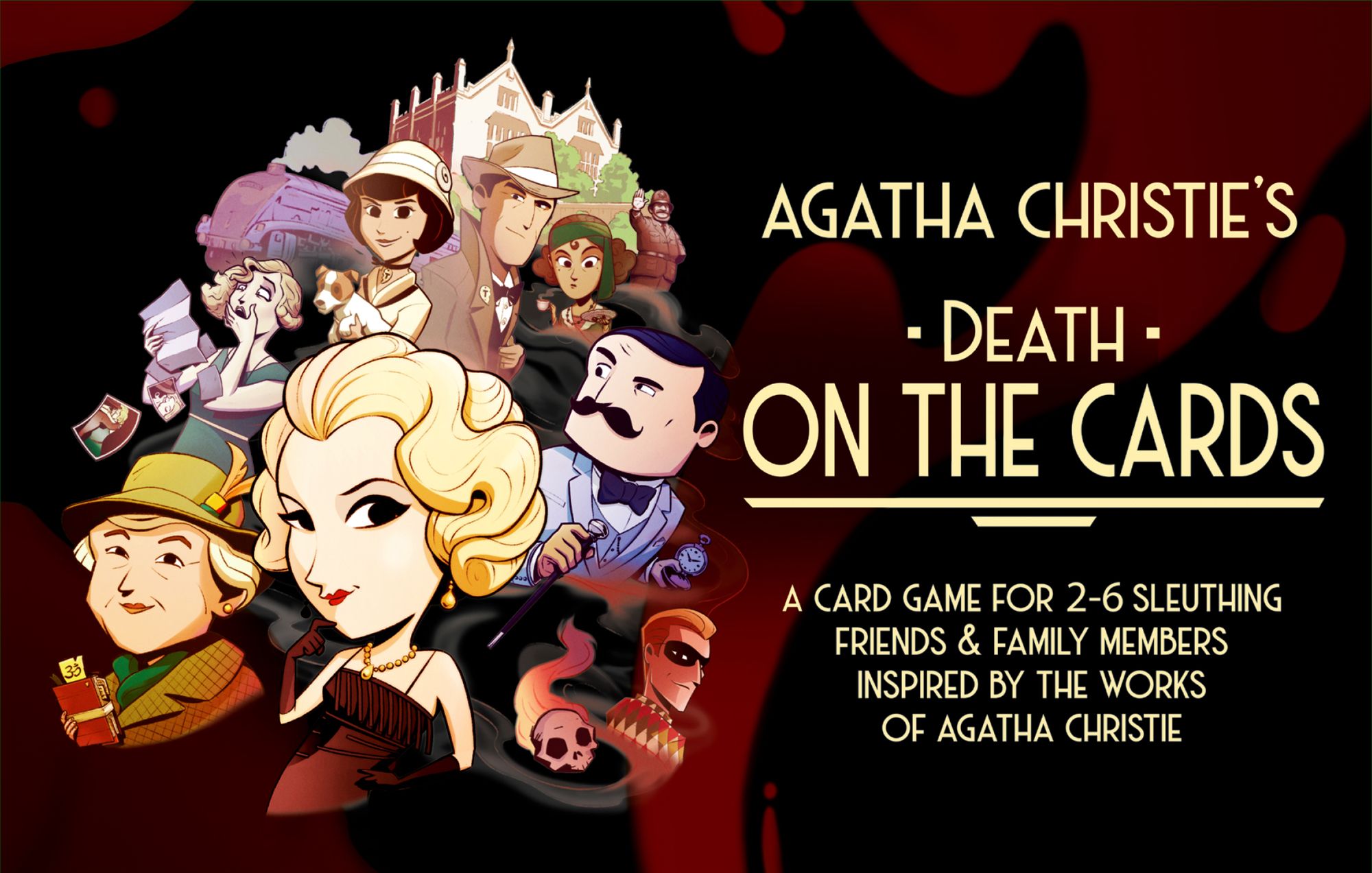 Agatha Christie: Death on the Cards box art