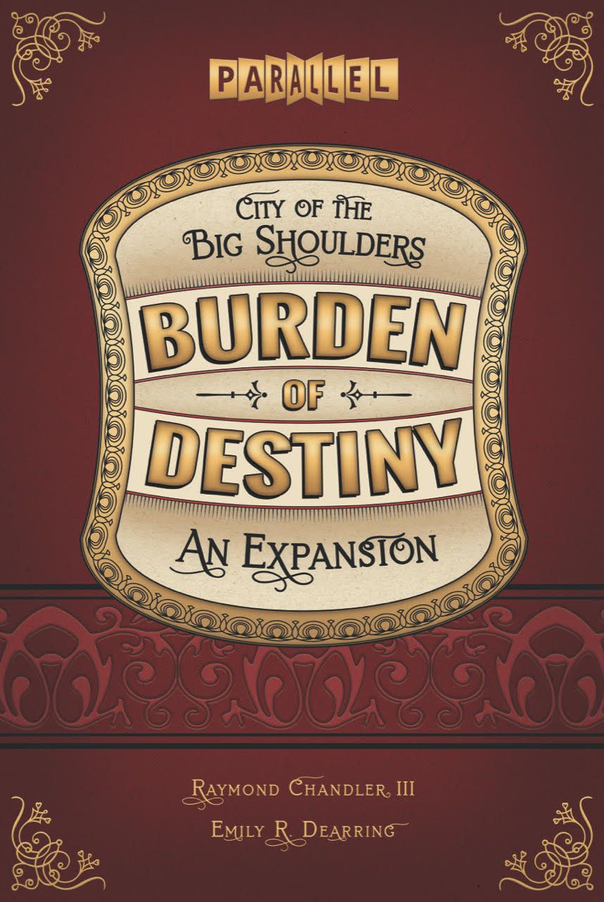 Coperta City of the Big Shoulders: Burden of Destiny
