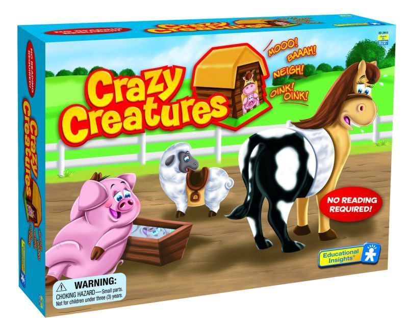 Crazy Creatures box art