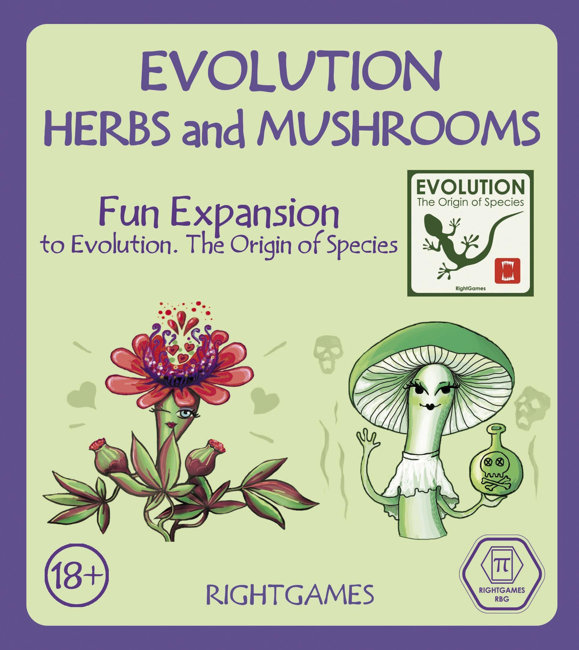 Evolution: Herbs and Mushrooms doboz
