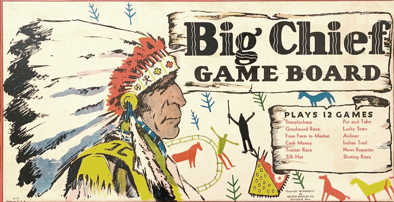 Big Chief Game Board doboz