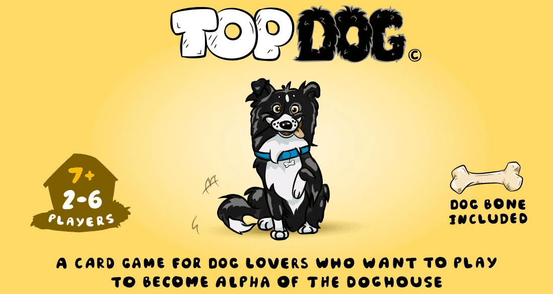 Top Dog Card Game box art
