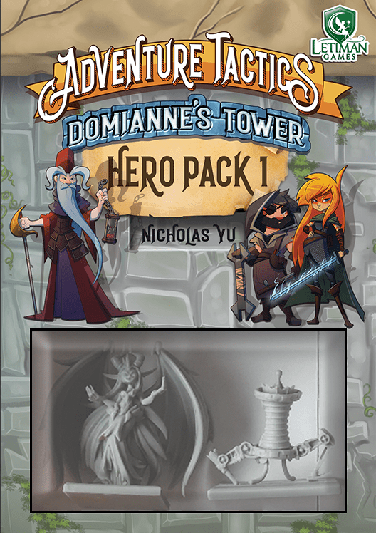 Coperta Adventure Tactics: Domianne's Tower – Hero Pack 1