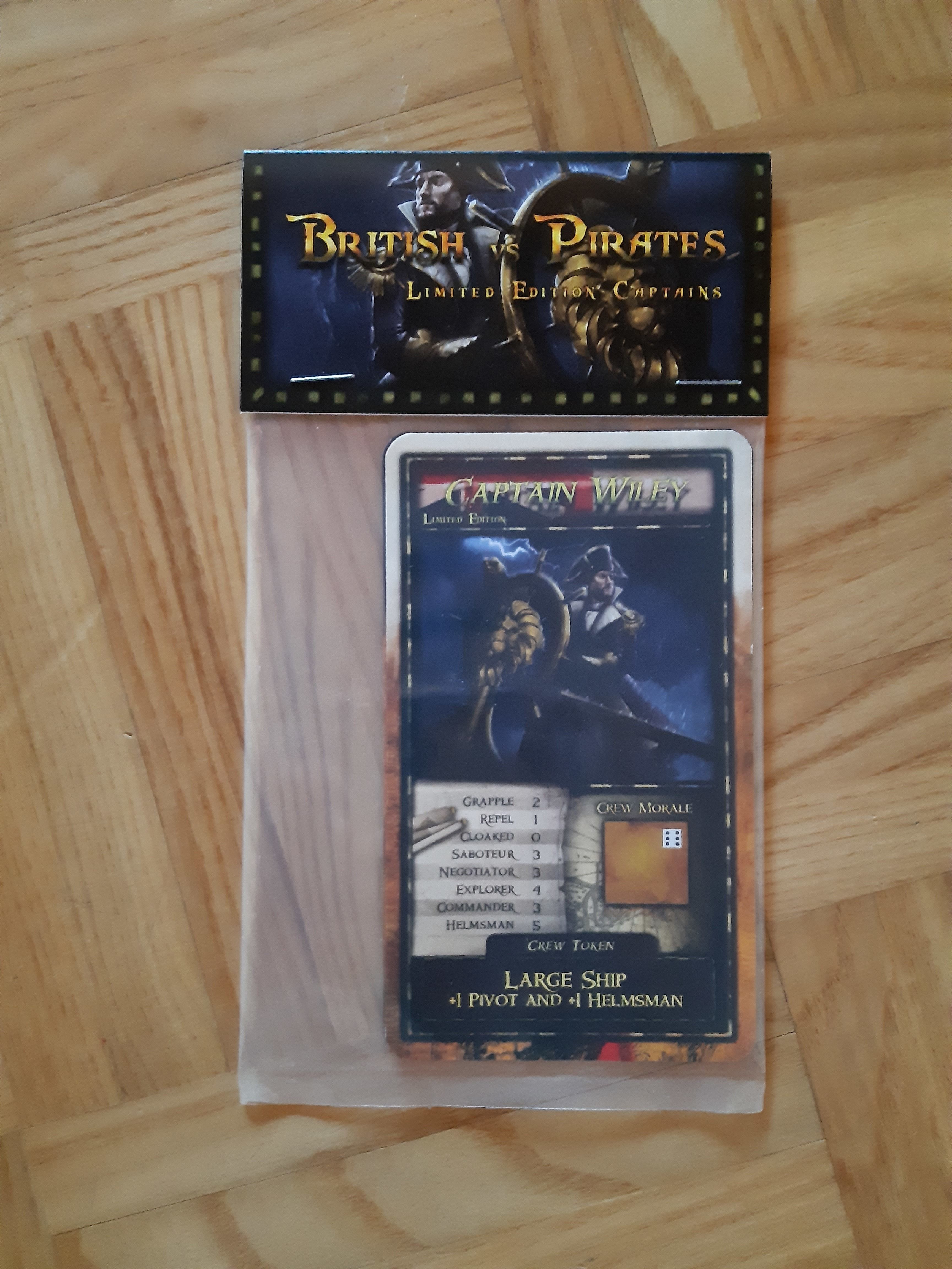 British vs Pirates: Limited Edition Captains doboz