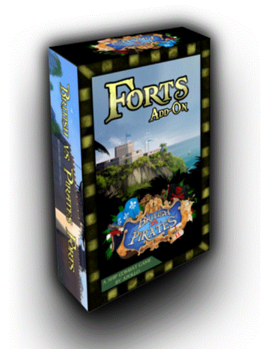 British vs Pirates: Forts Add-on doboz