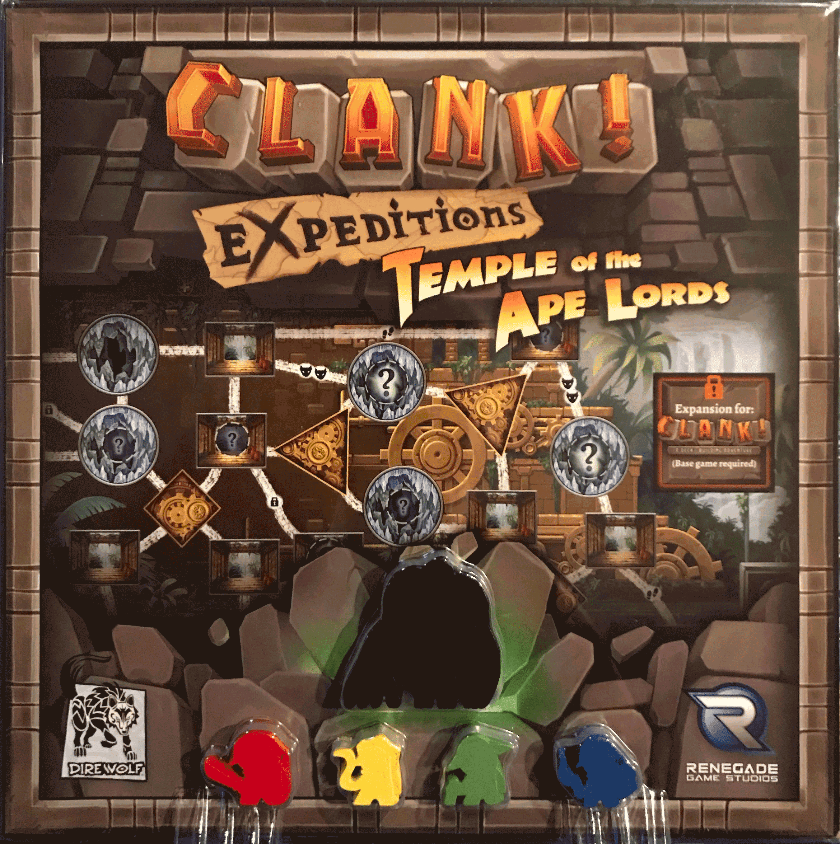Clank! Expeditions: Temple of the Ape Lords box art