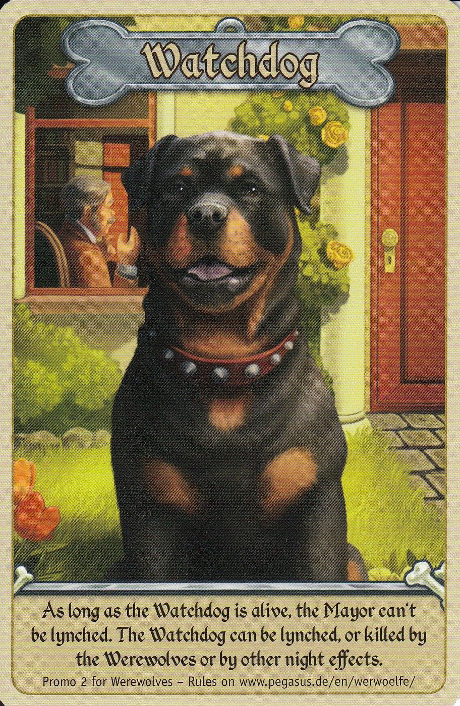 Werwölfe: Watchdog box art