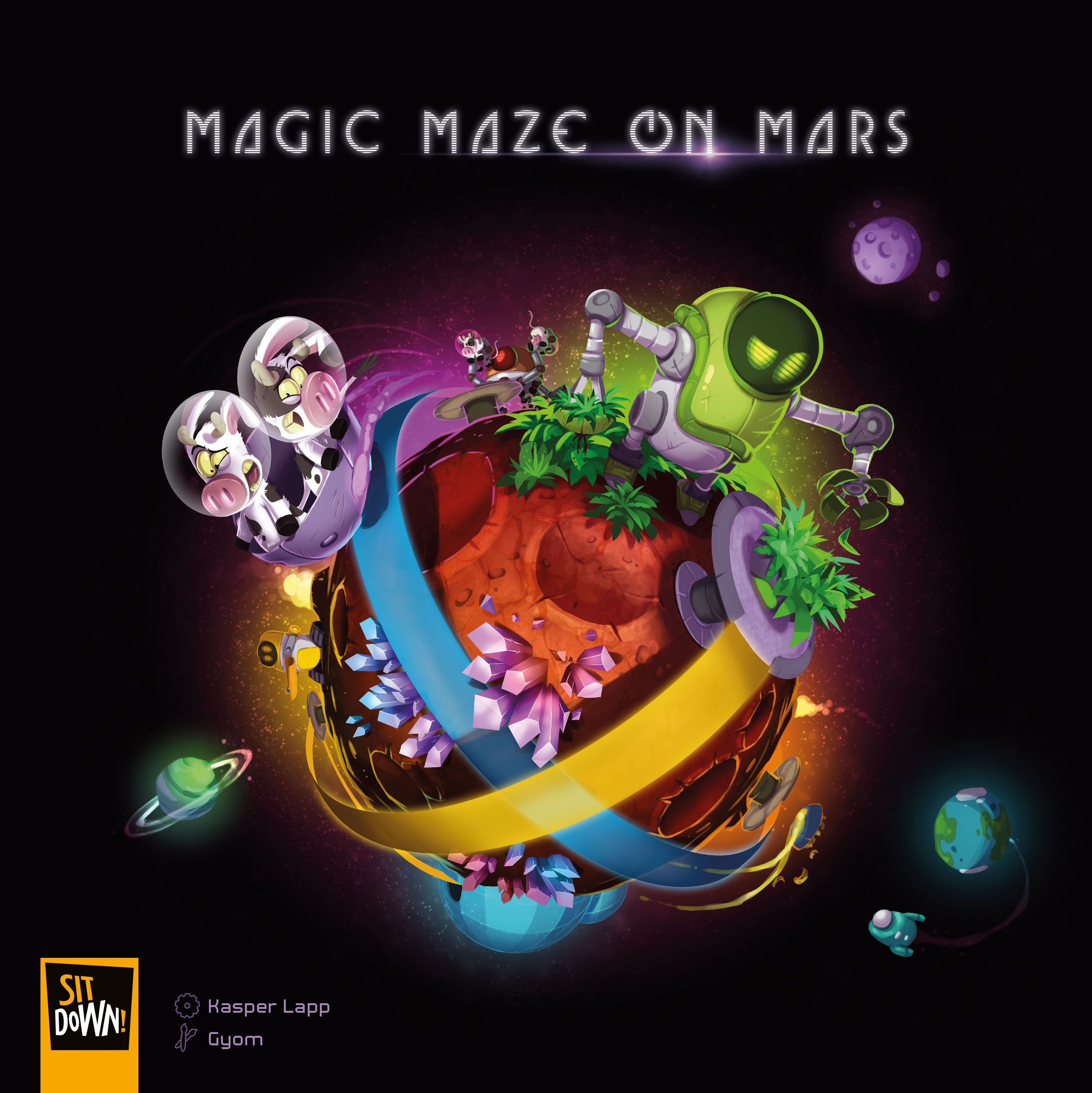 Magic Maze on Mars box art