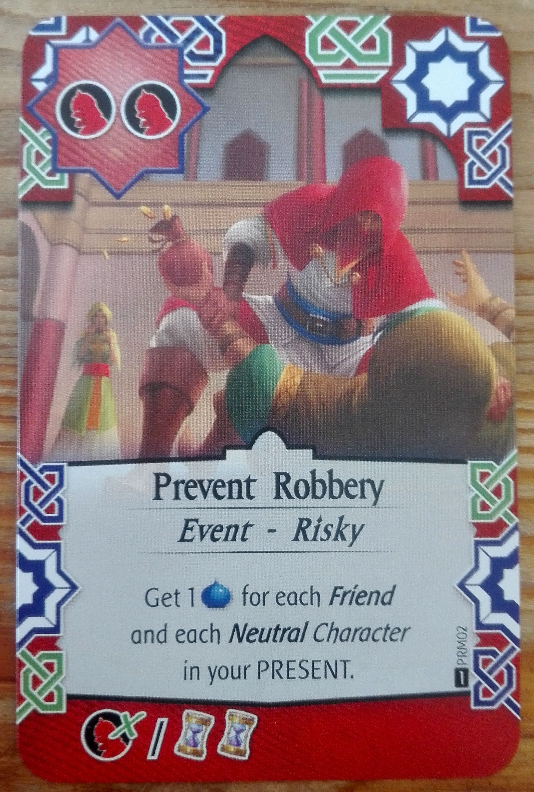 A Thiefs Fortune: Prevent Robbery promo card doboz