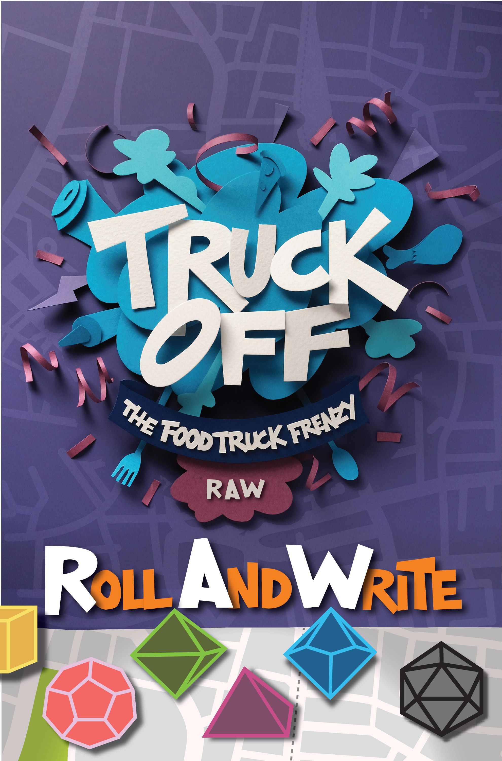 Truck Off: The Food Truck Frenzy Roll And Write doboz