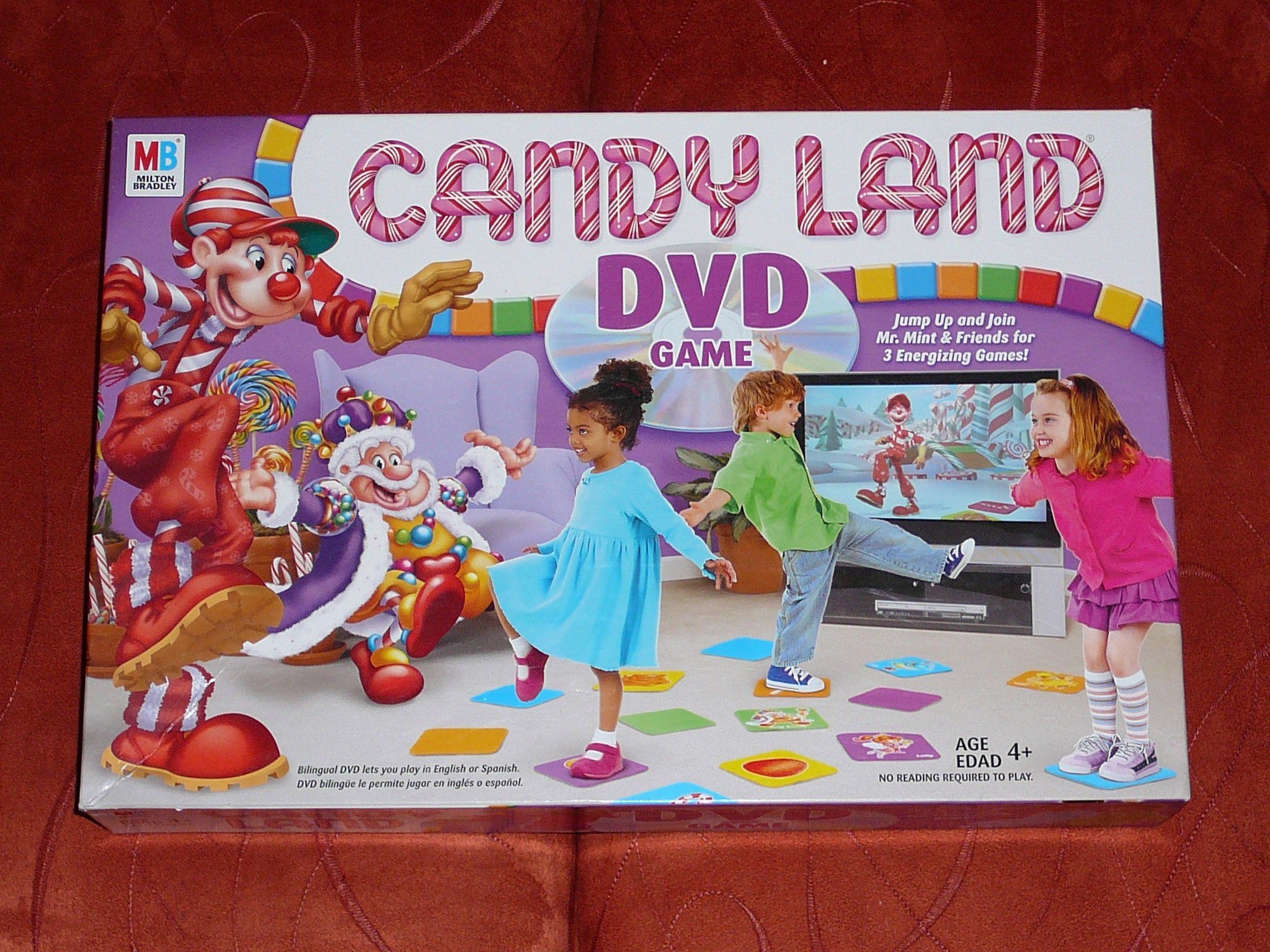 Candy Land DVD Game doboz