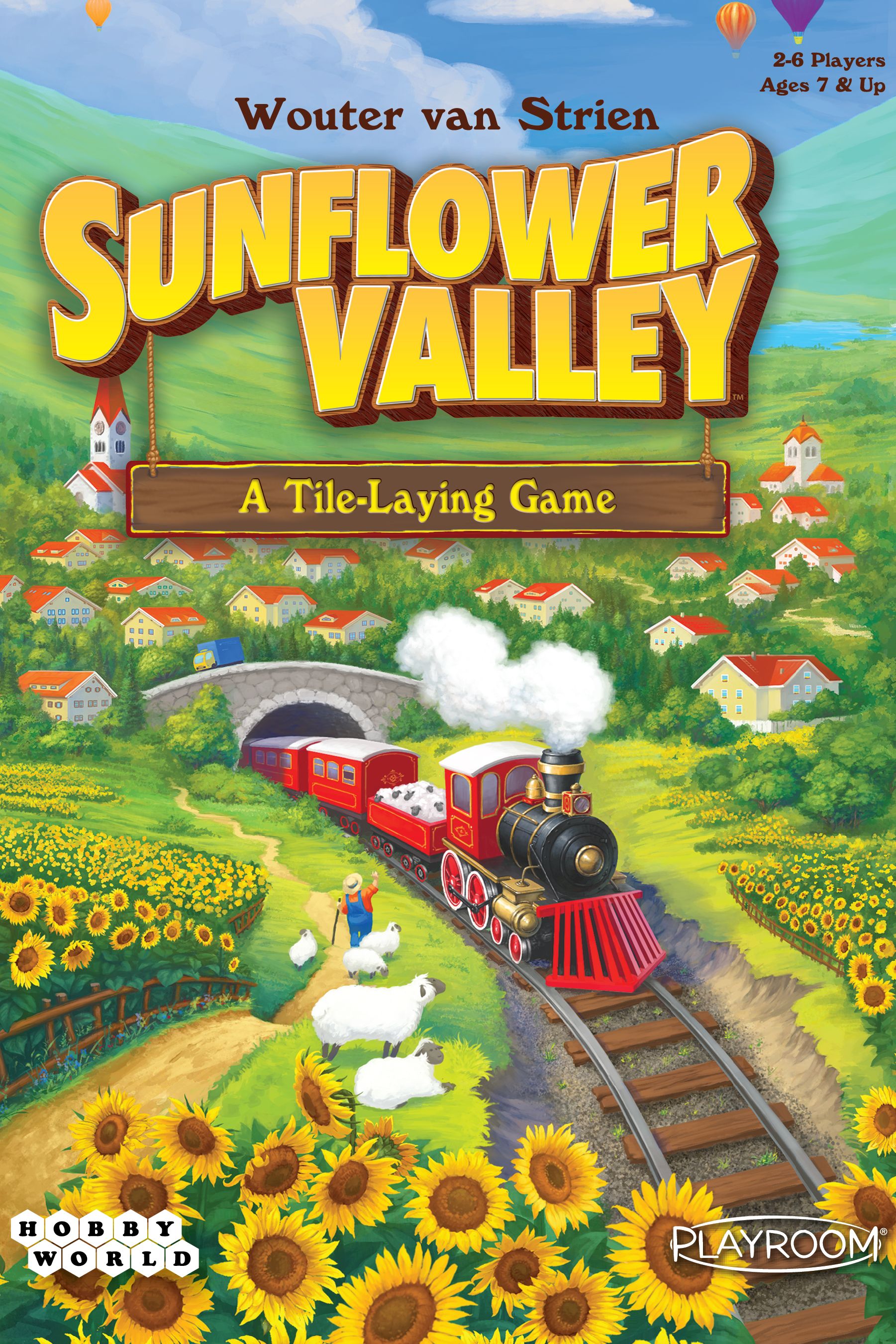 Coperta Sunflower Valley: A Tile-Laying Game