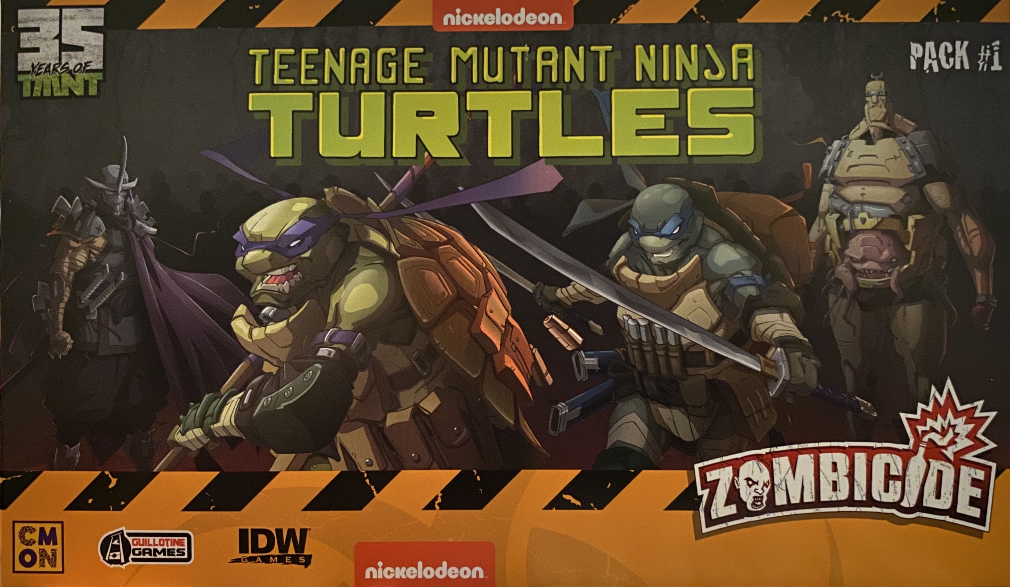 Zombicide: Teenage Mutant Ninja Turtles Pack #1 box art