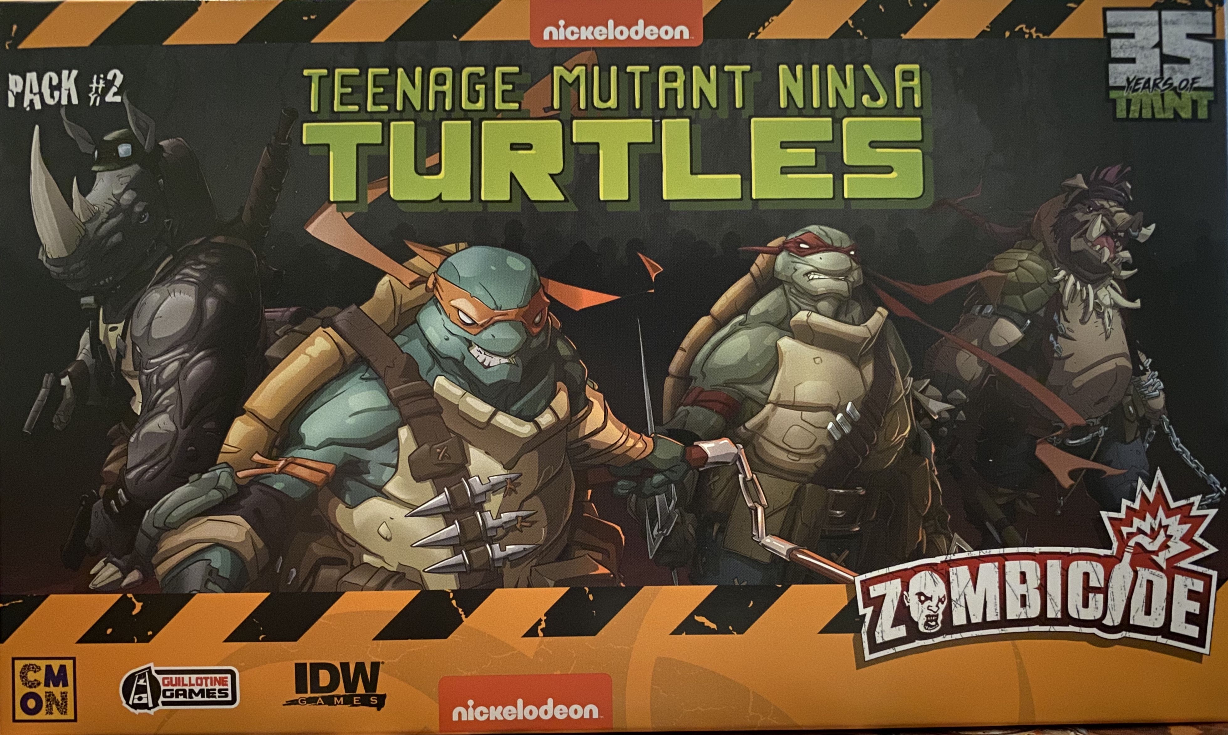 Zombicide: Teenage Mutant Ninja Turtles Pack #2 box art