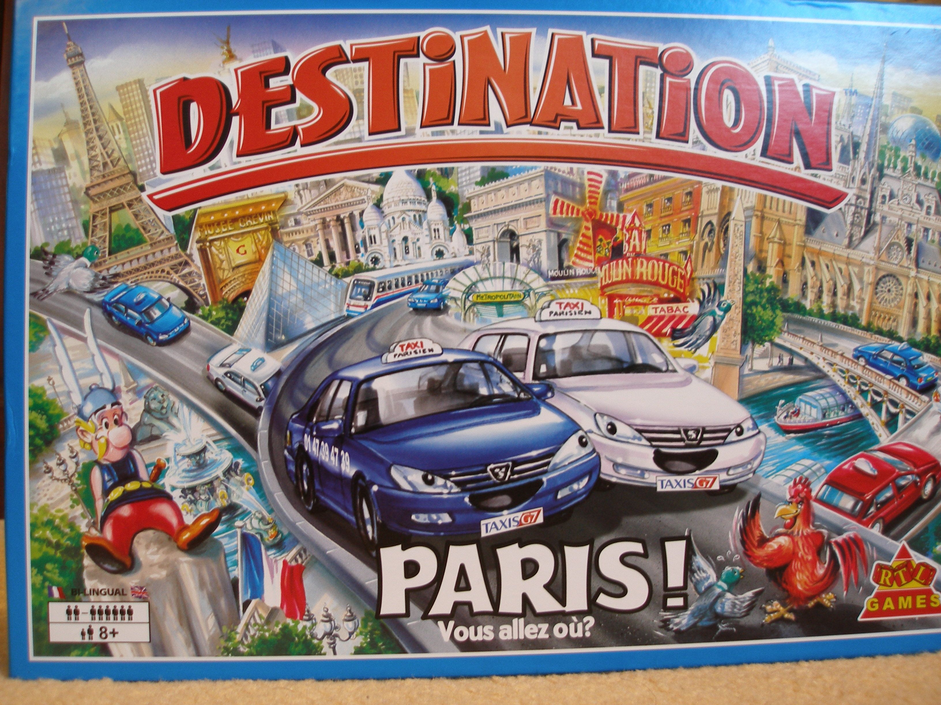 Destination Paris box art