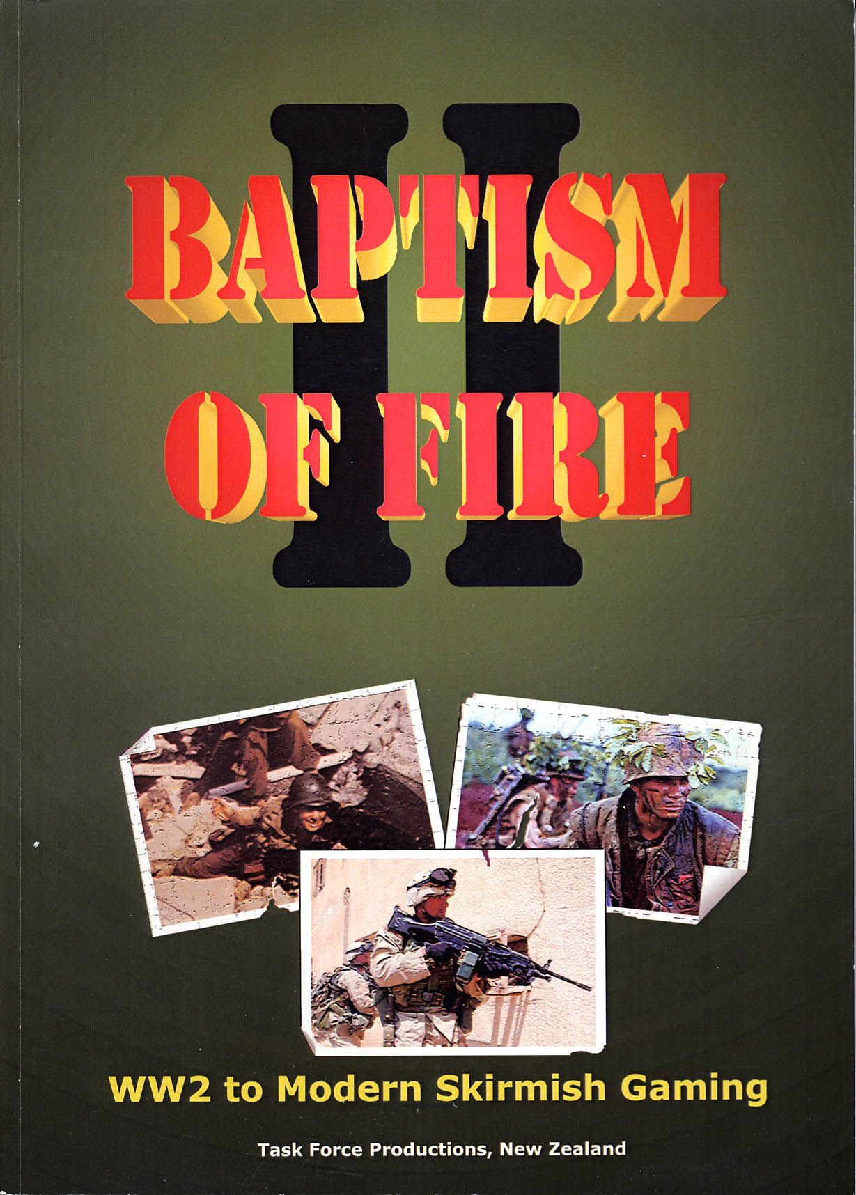 Coperta Baptism of Fire II: WW2 to Modern Skirmish Gaming