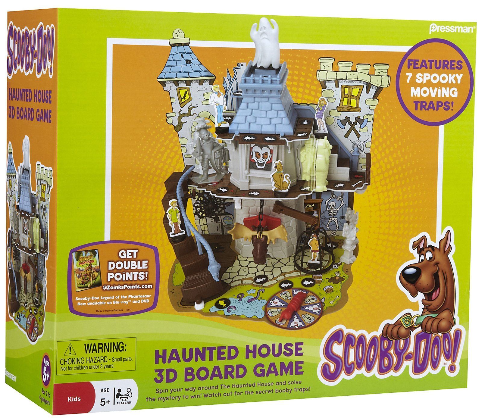 Scooby-Doo! Haunted House 3D Board Game box art